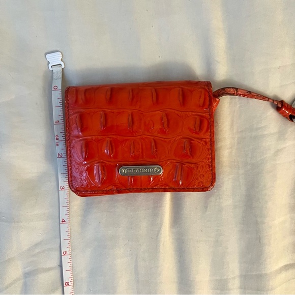 Brahmin Embossed Leather Mini Wallet - Picture 6 of 9